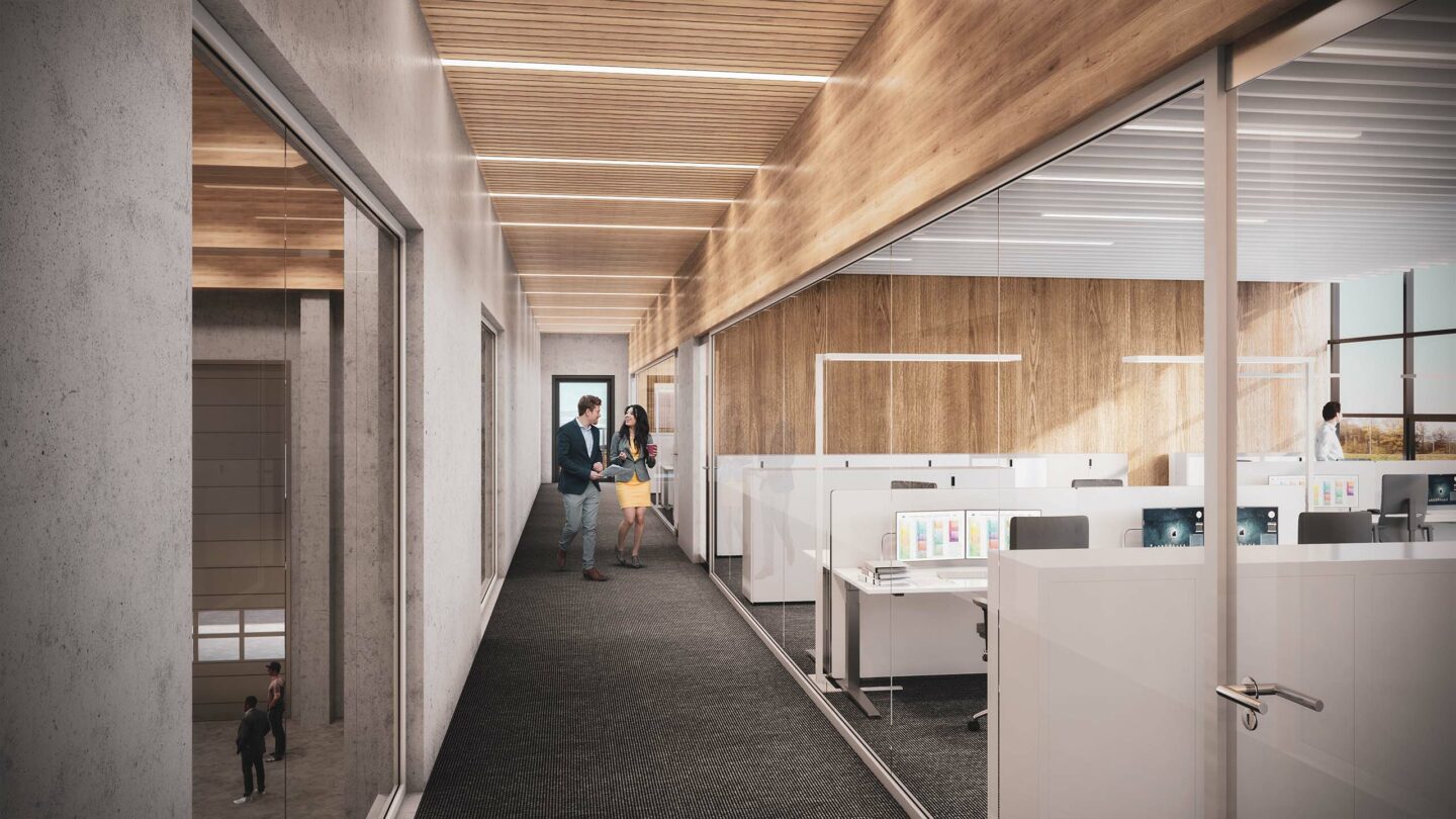 3D, Visualisierung, Rendering, Büro, Office, Interieur, Interior, Würth